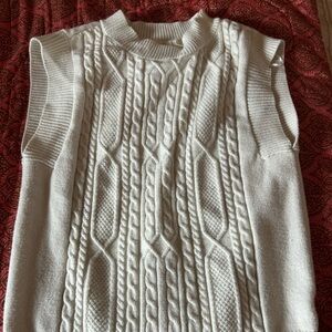 Sleeveless sweater